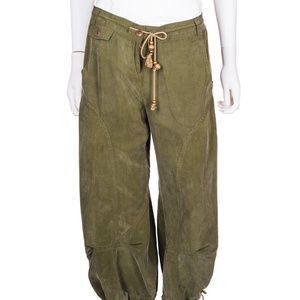 Diane Von Furstenberg Silk Capri Pant